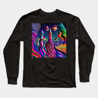 Enchanted Surreal Realms 45 Long Sleeve T-Shirt